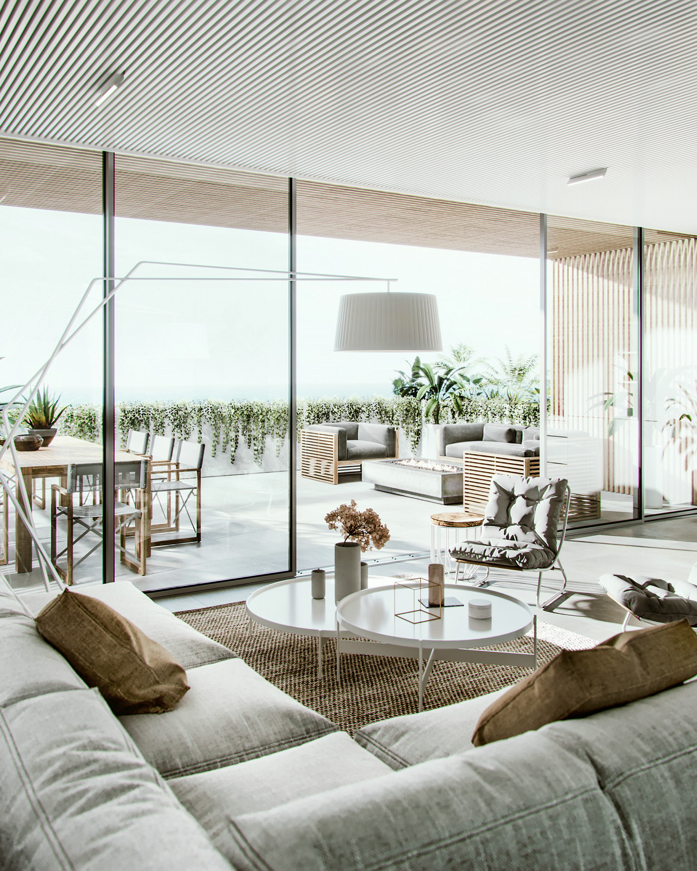 新波西米亚风格的自然生活空间-3