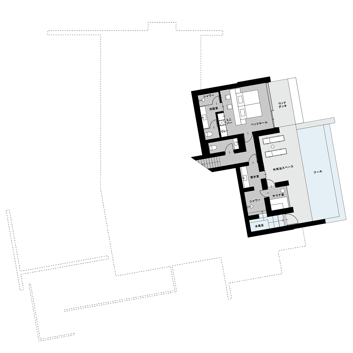 日本群马县水上町 NOT A HOTEL 温泉别墅丨SUPPOSE DESIGN OFFICE-82