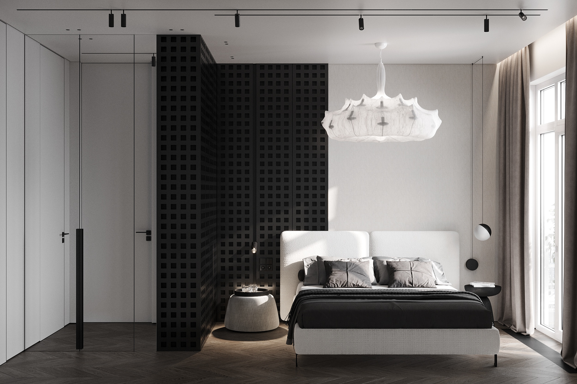 原木+高级灰住宅设计-10