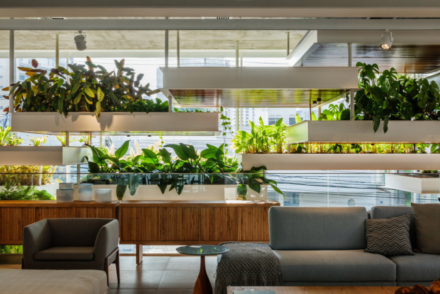 巴西 Líder 家具旗舰店悬浮设计丨FGMF Arquitetos-30