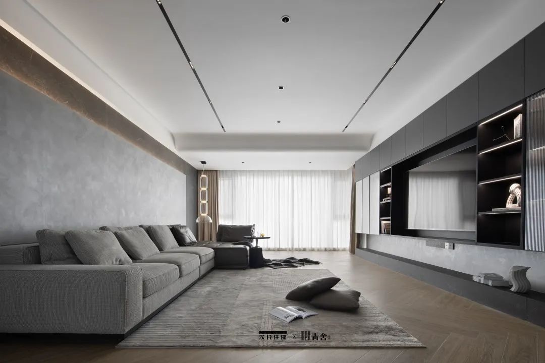 长房东旭 · 现代简约家居设计丨浅尺住建-23