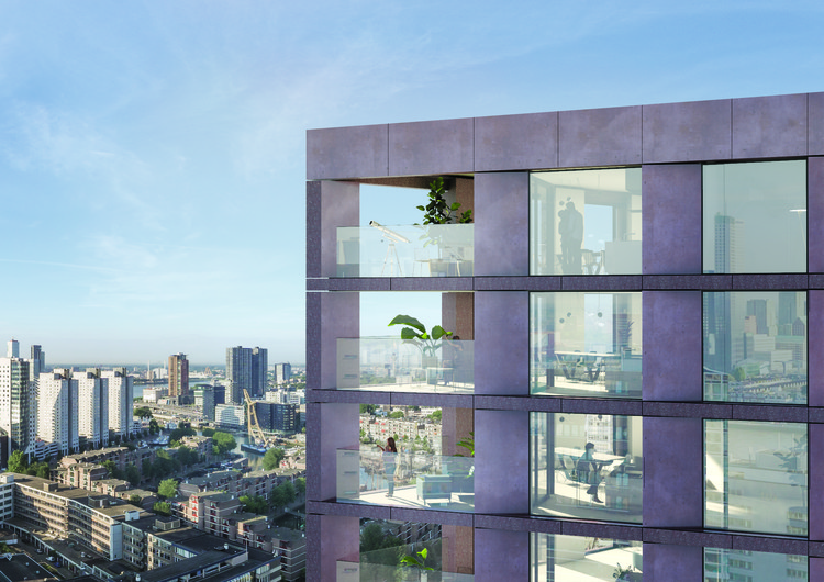 Barcode Architects Brings New Triangular Residential Tower to Rotterdams Skyline-11