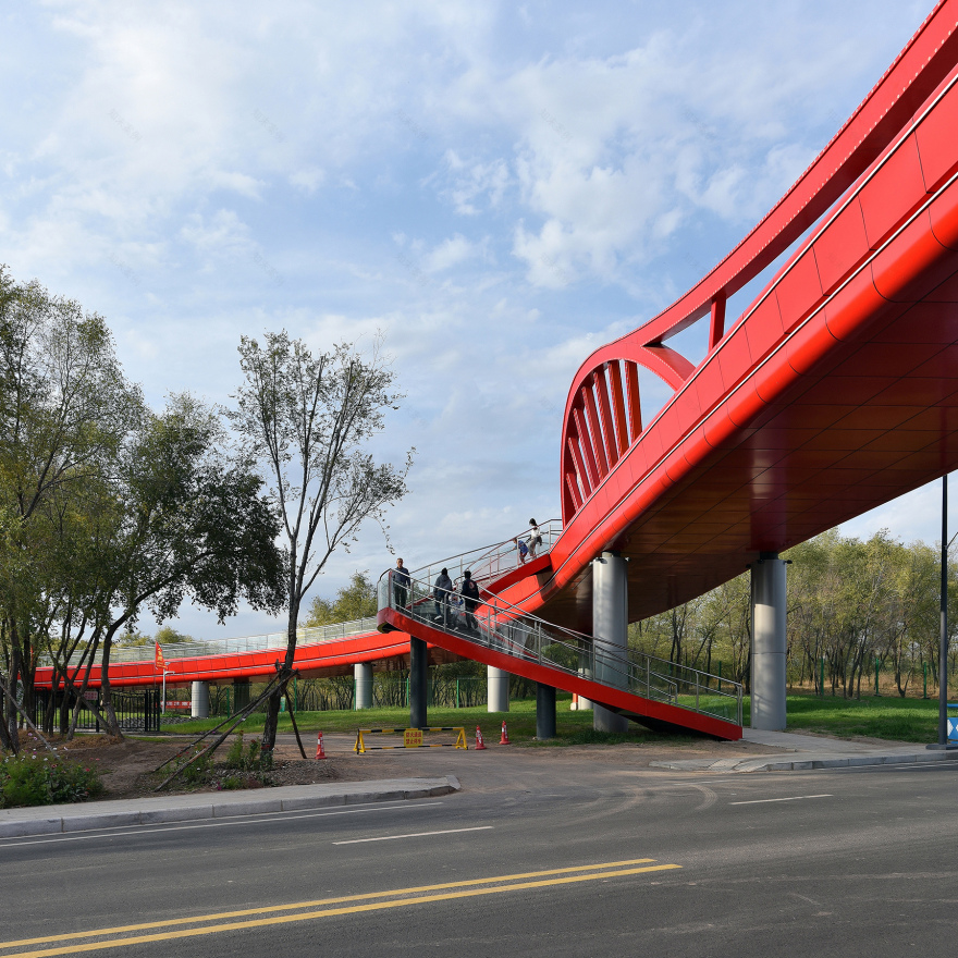 扎萨克街成庙景观天街丨蒙古丨HITAD-29