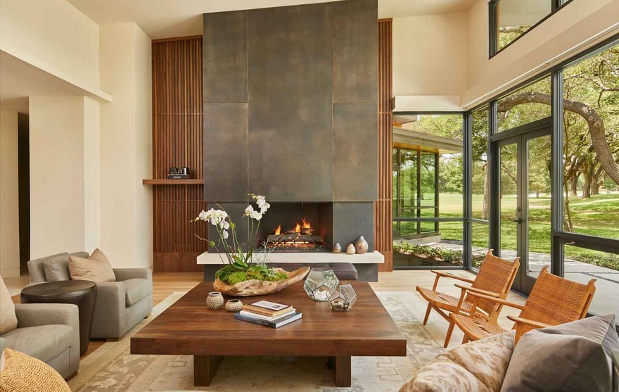 达拉斯弯树住宅 | 自然与设计的完美结合-16