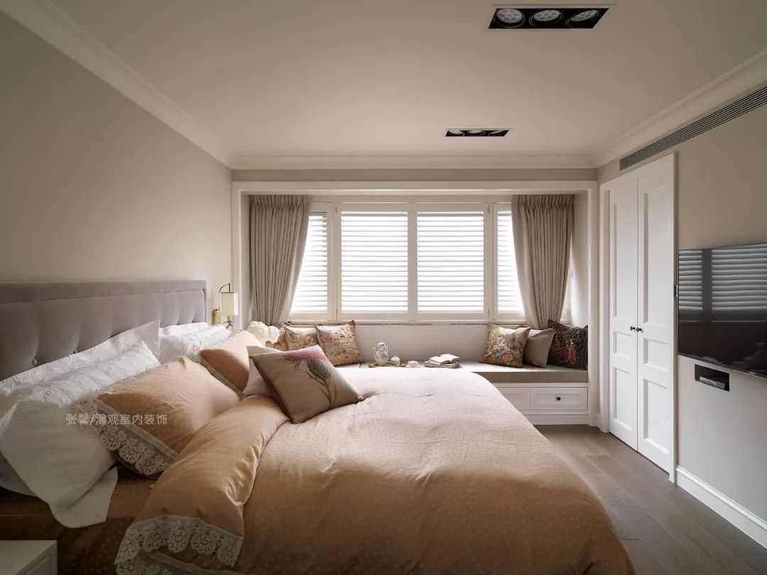 【空间故事】30年老屋，钻石格局的美式典雅-35