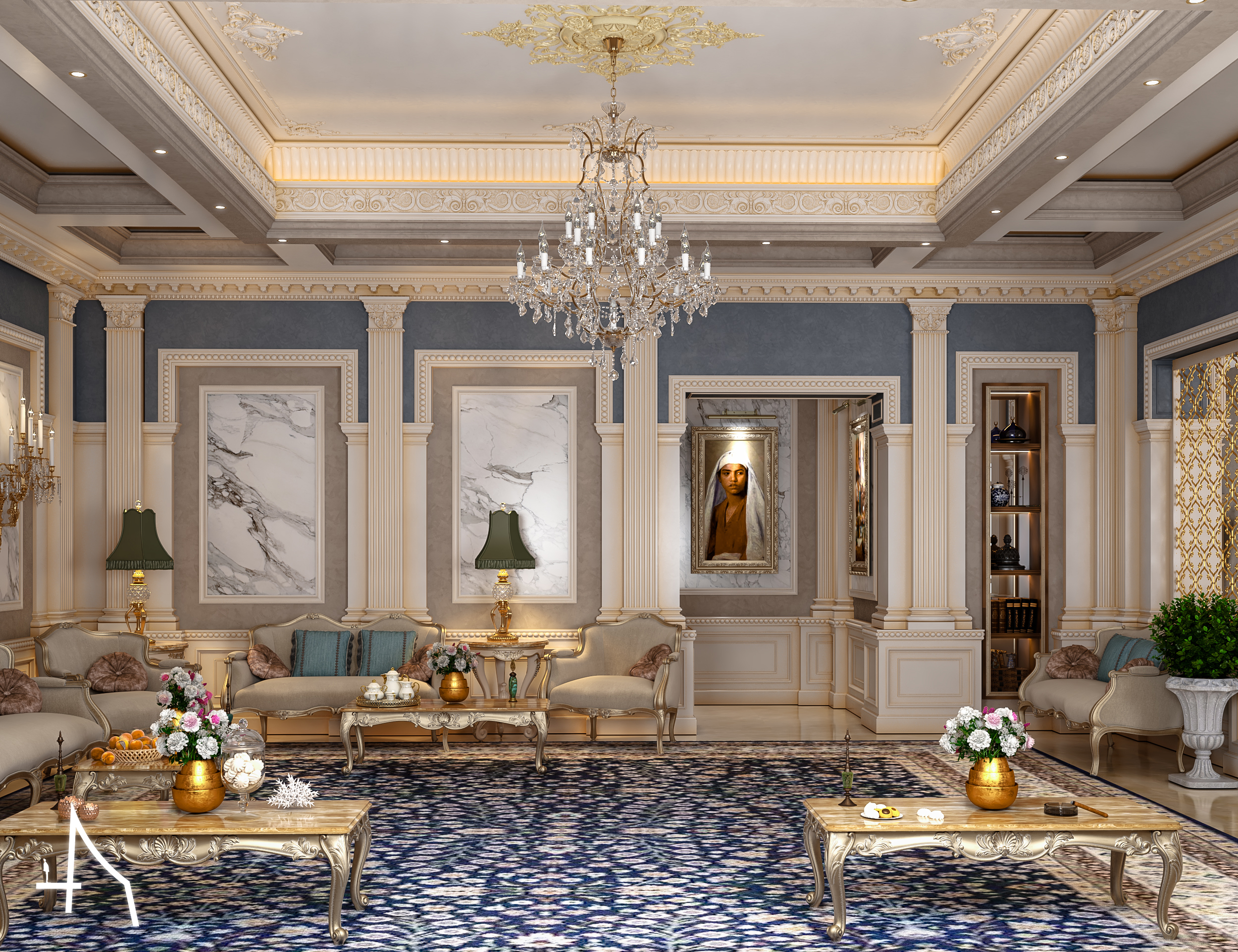 复古经典宫殿丨阿联酋阿布扎比-6