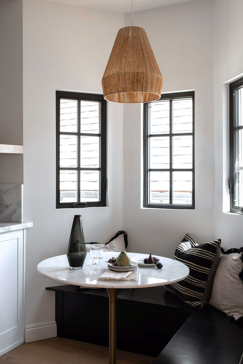 洛杉矶黑白相间的都铎式住宅-8