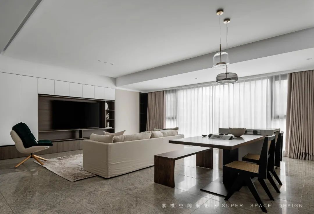 素朴实景 · 120㎡精装房设计丨何榆菡,朱渝-31