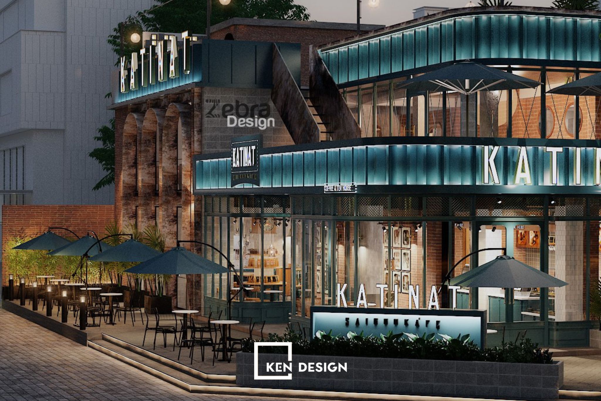 Katinat Saigon连锁店铺设计丨越南河内丨KenDesign-22