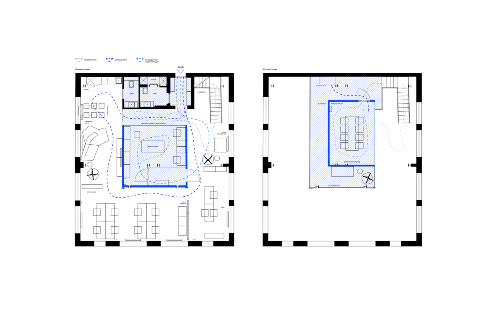 科技公司办公室丨俄罗斯莫斯科-21