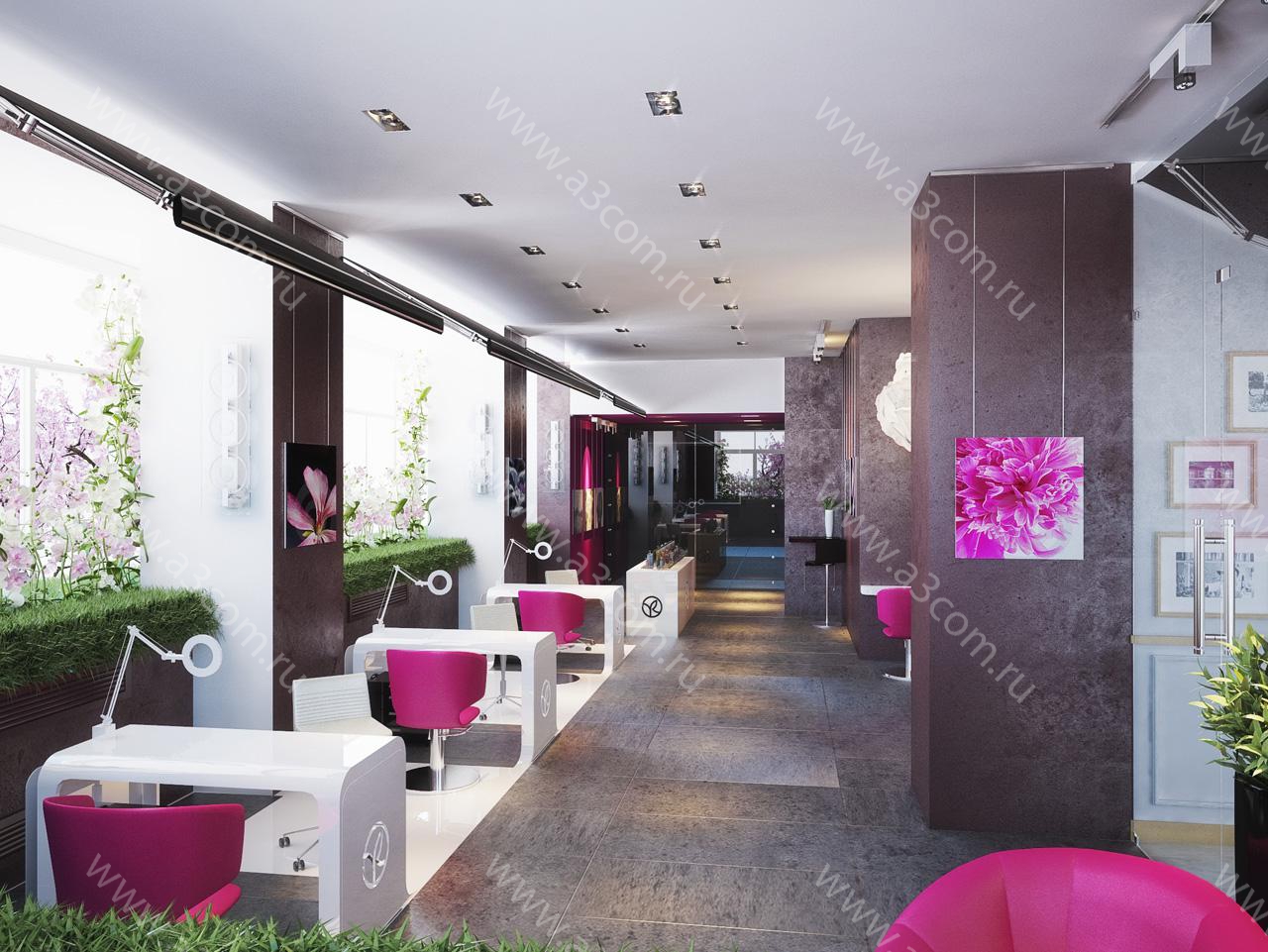 伊夫·罗歇美容院及商店设计（项目201号）丨俄罗斯莫斯科-3