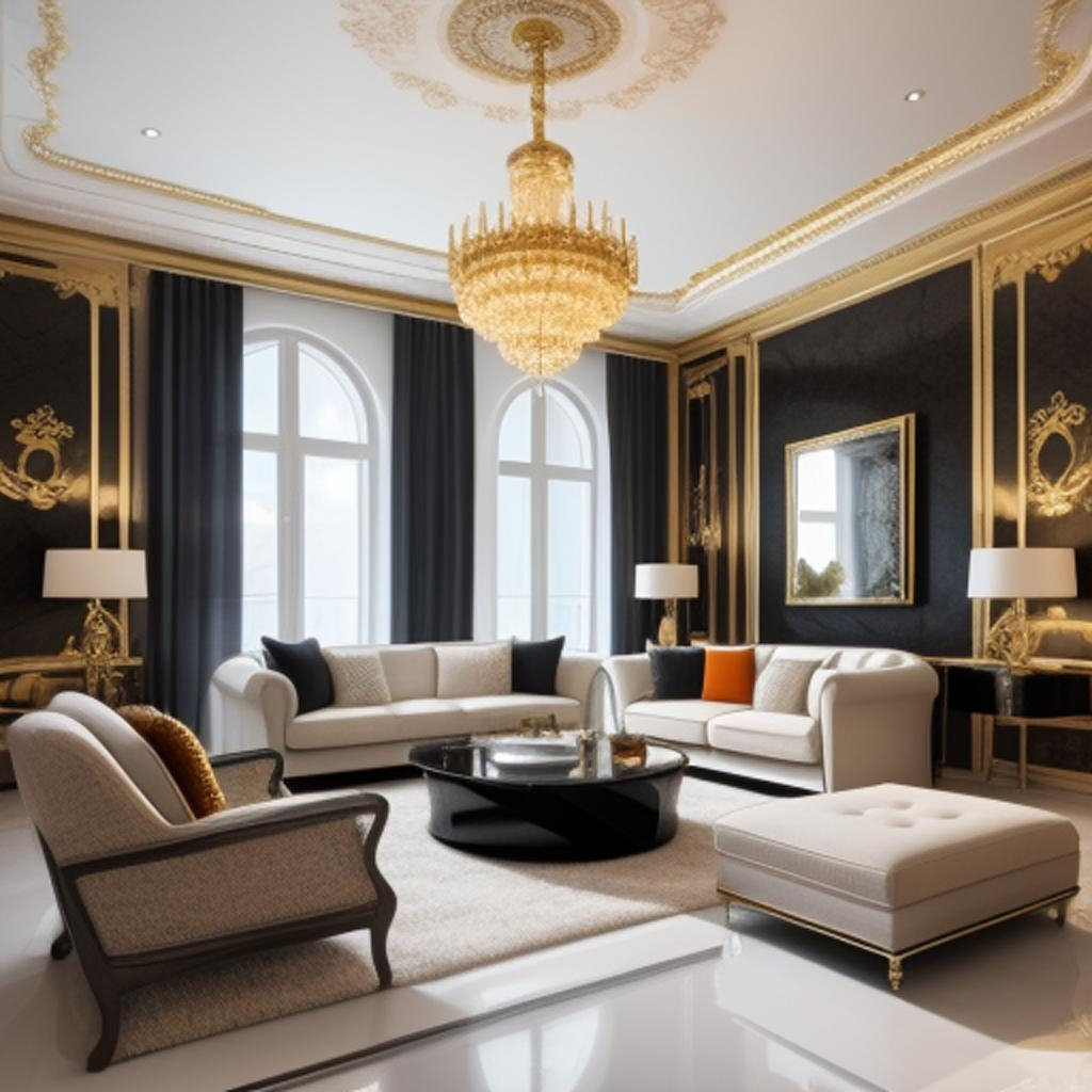 E·quisite Elegance:欧洲风格客厅室内设计丨韩国华城市-19