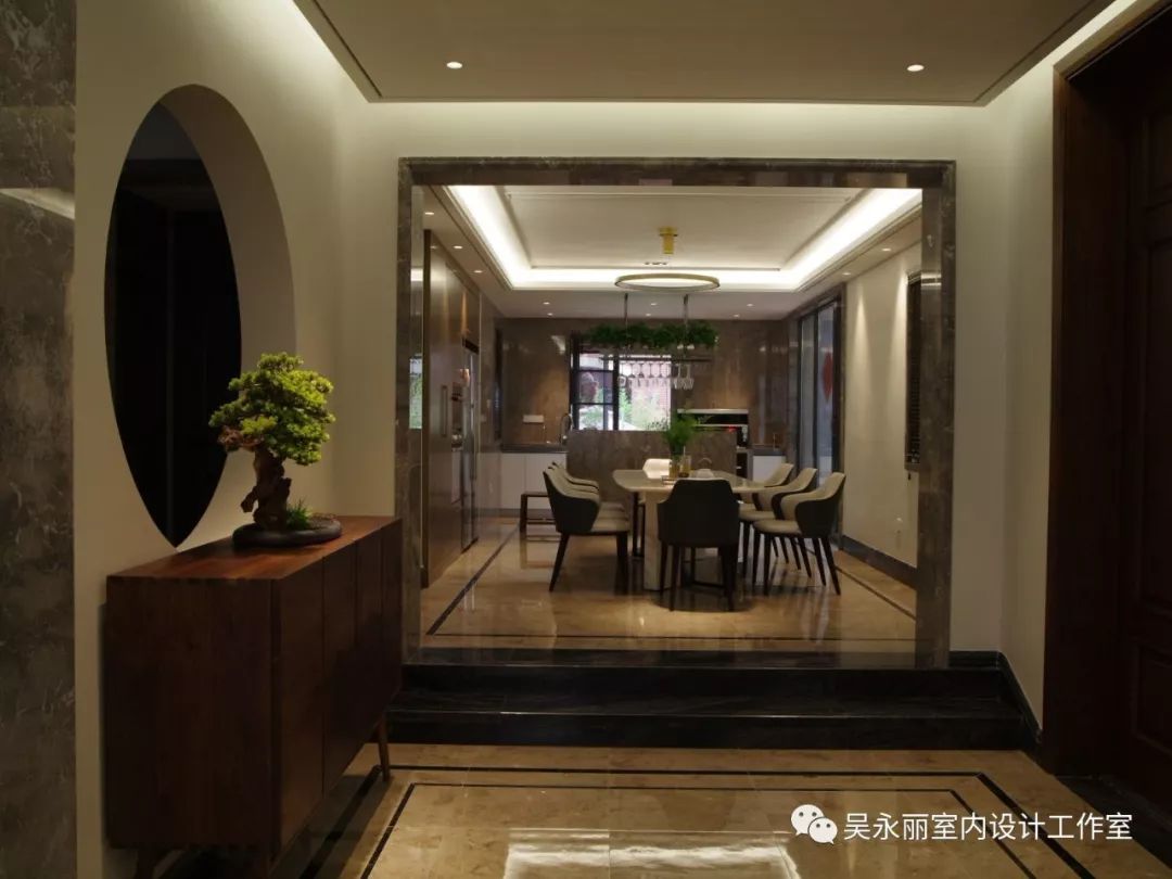 惠州御湾雅墅新中式轻奢风设计-30