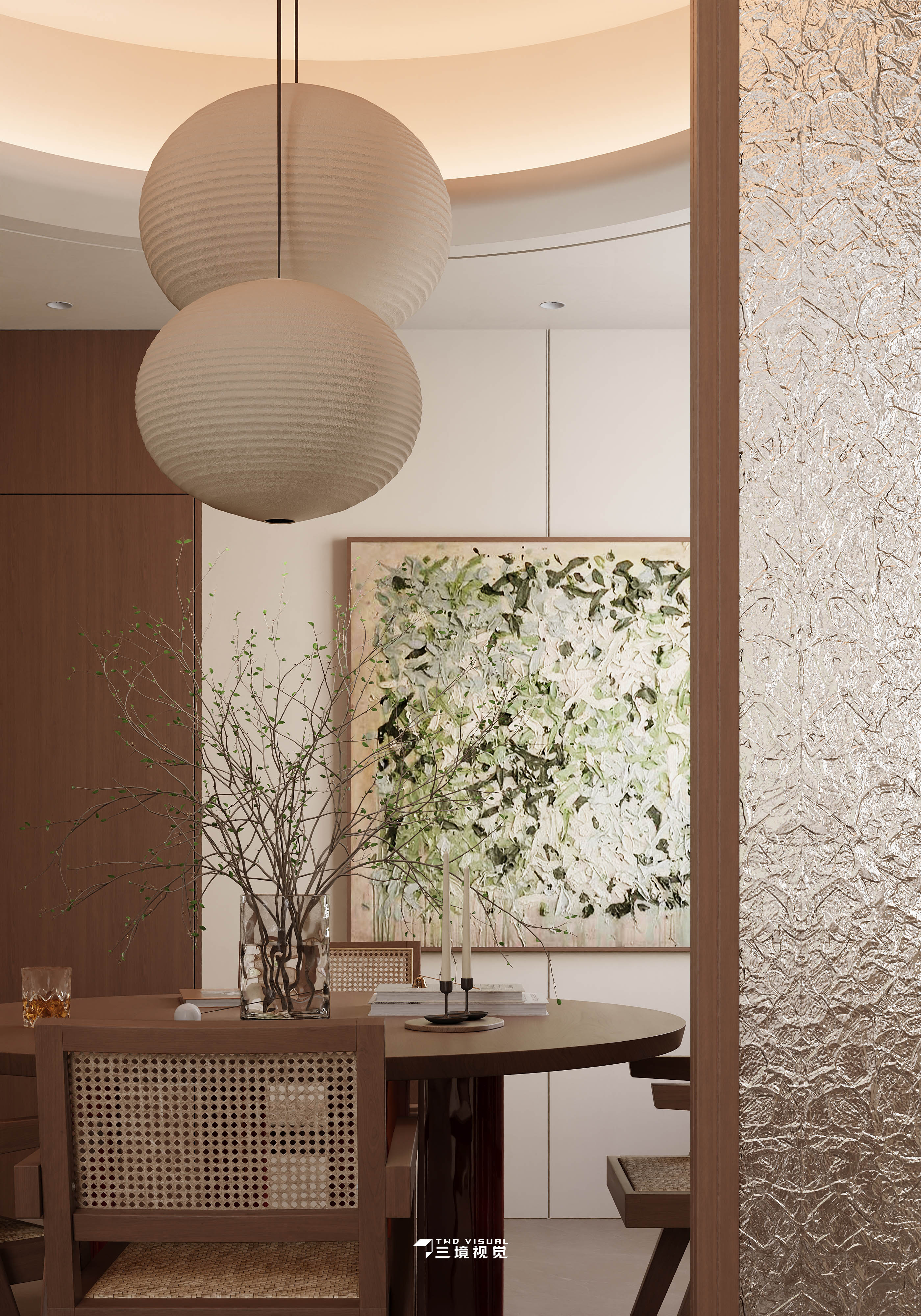 住宅-自建房的自然原木风-3