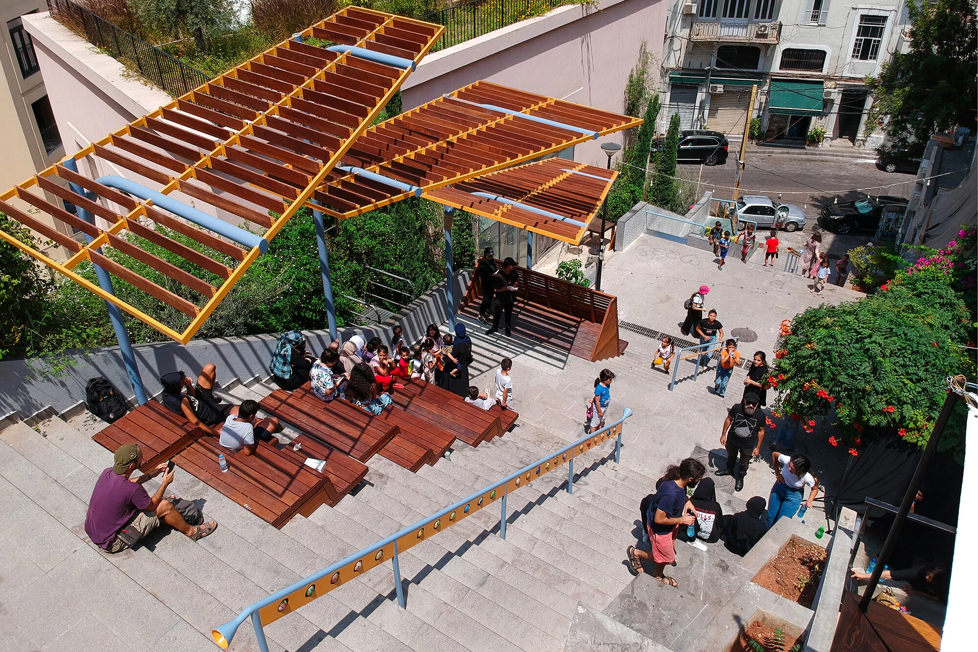 Beirut 公共楼梯丨黎巴嫩贝鲁特丨Catalytic Action-6