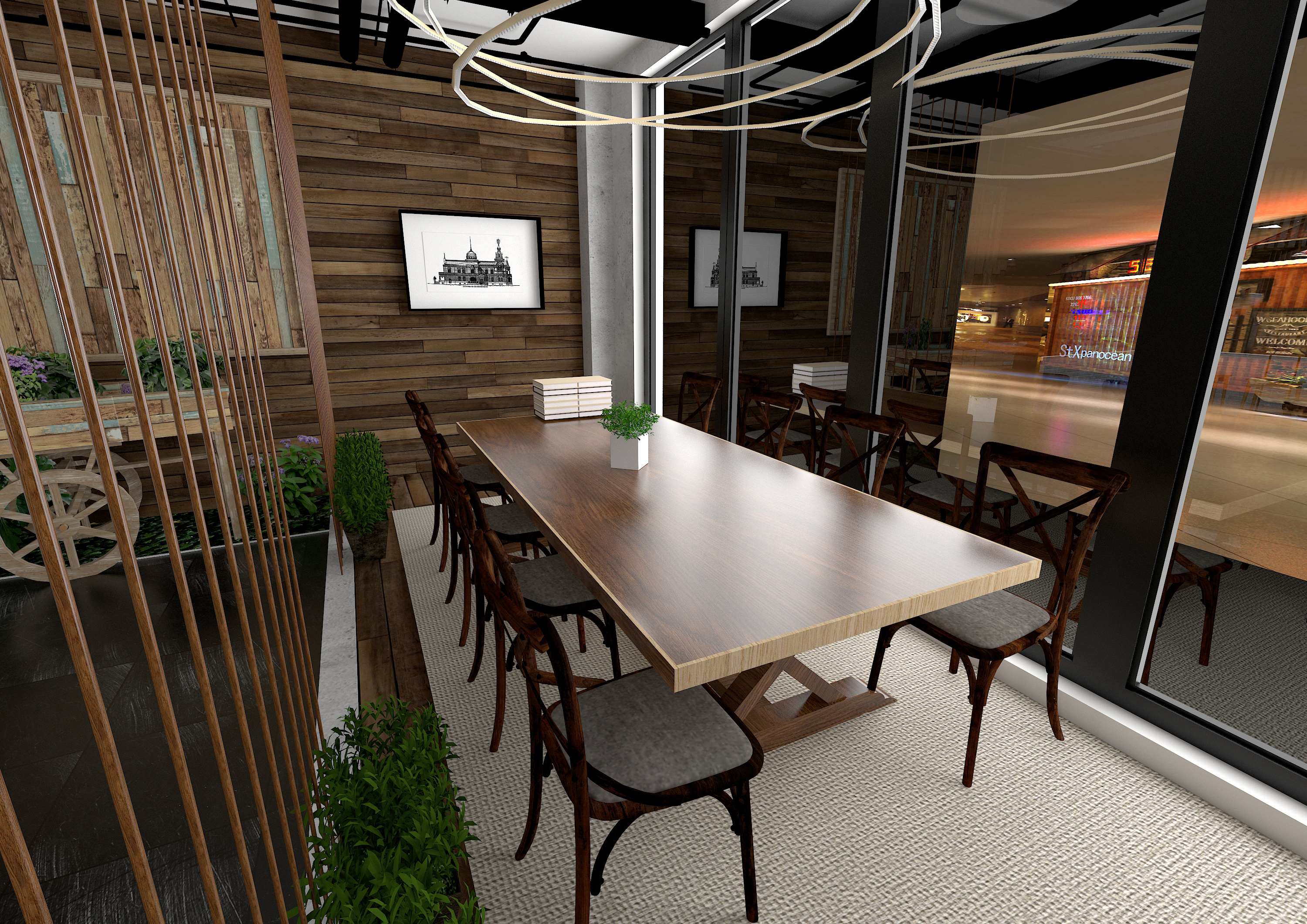 南京良食吉日餐饮空间设计-8