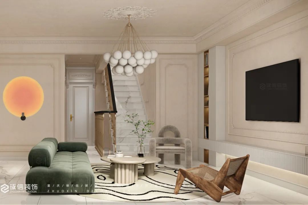 星河 One 法式混搭联排别墅丨中国重庆丨王阳洋-12