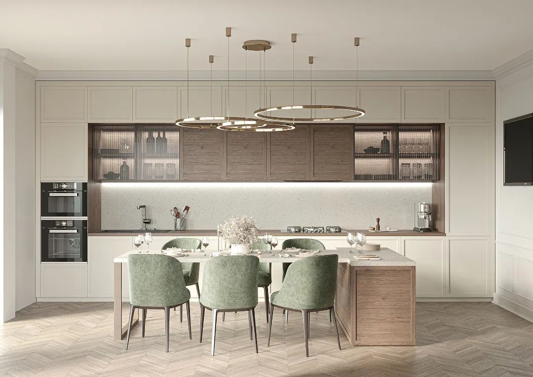 多款式岛台设计，厨房C位-45