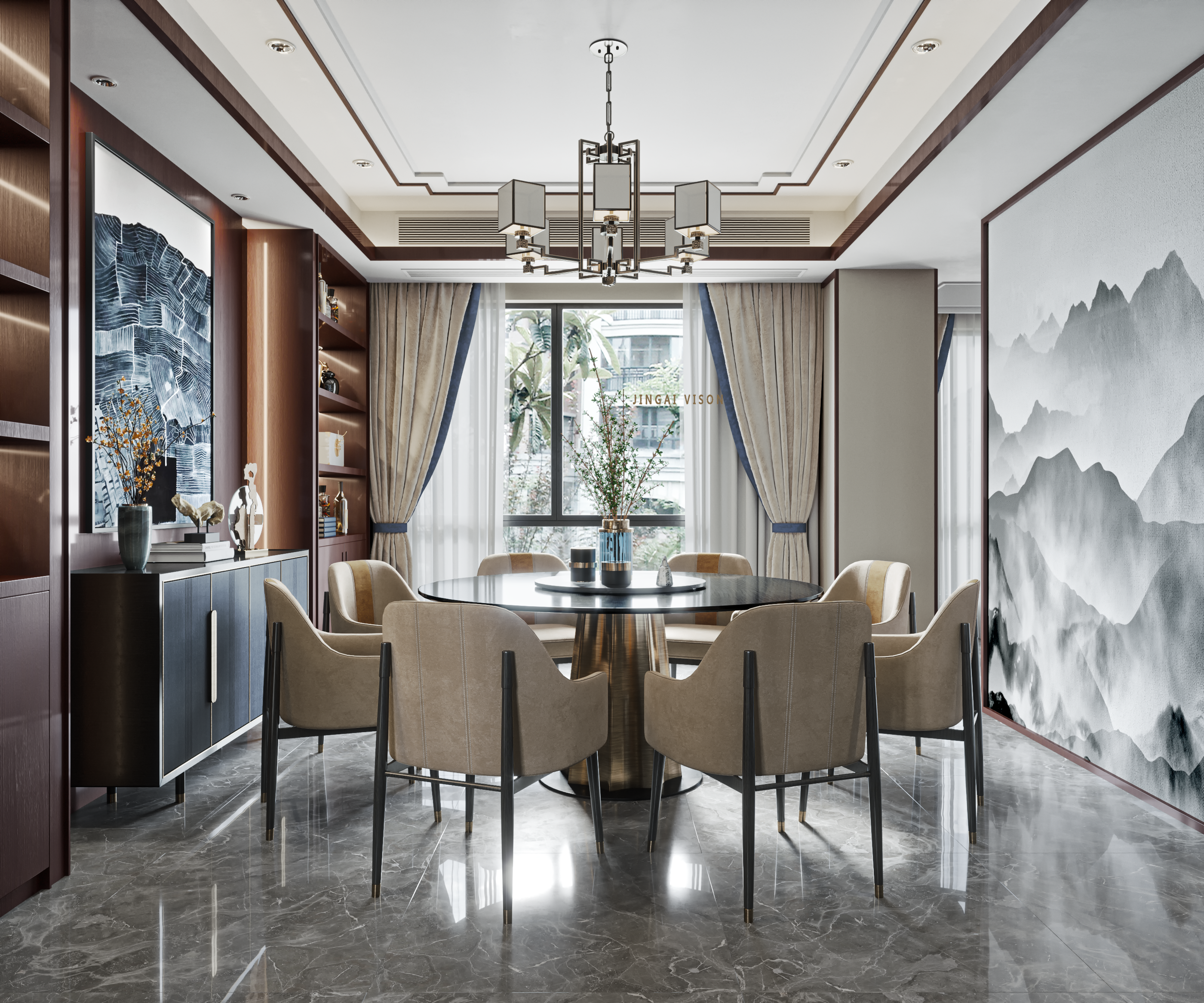 新中式·客餐厅-3