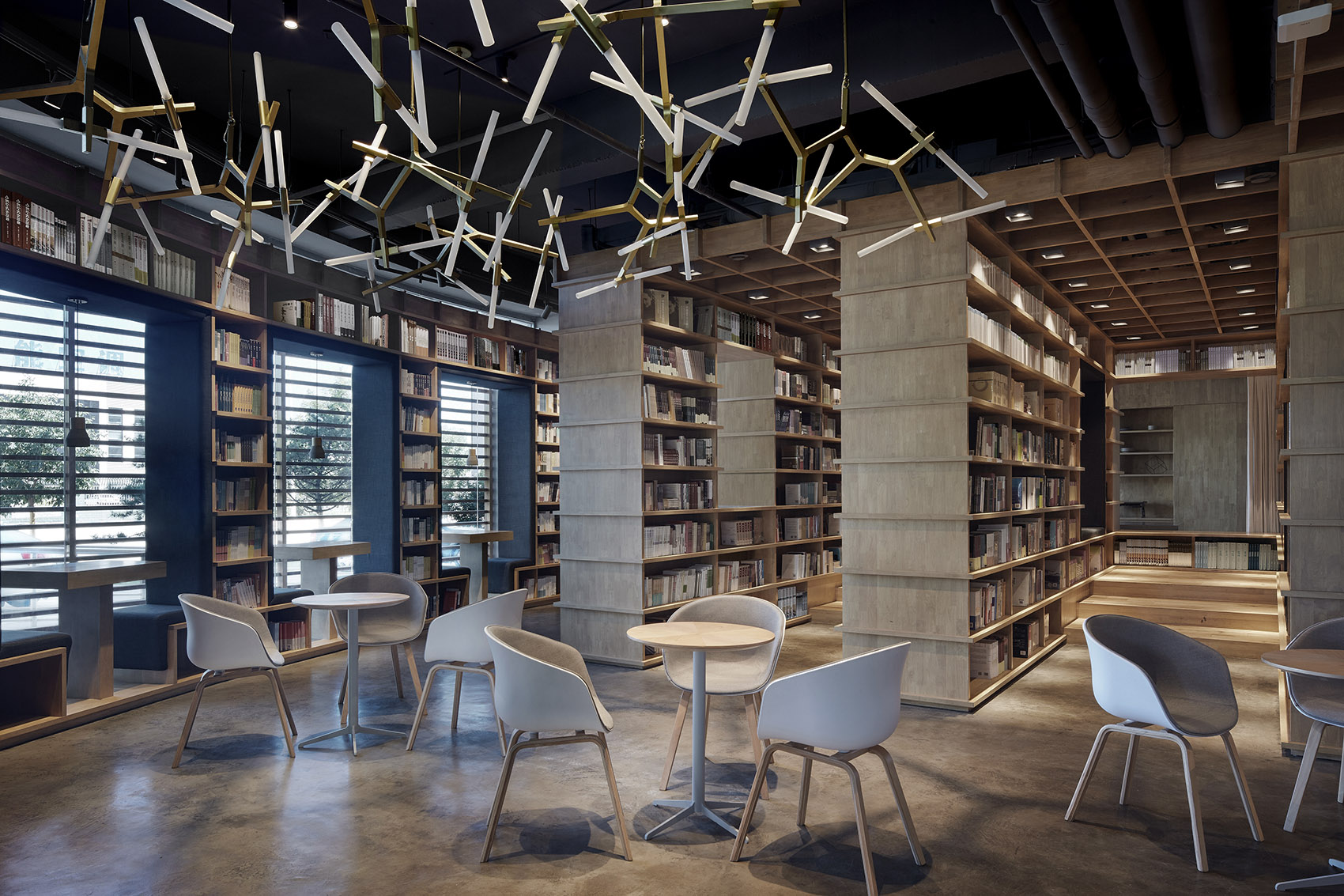 城市中的一缕新鲜空气 & 保定新华书店/ 风合睦晨空间设计-46