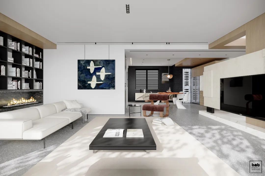 顶层住宅设计丨本白设计-8