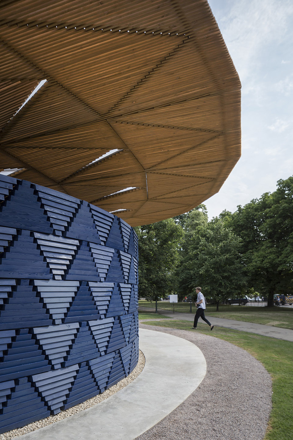 蛇形展厅2017，伦敦 / Kéré Architecture-50