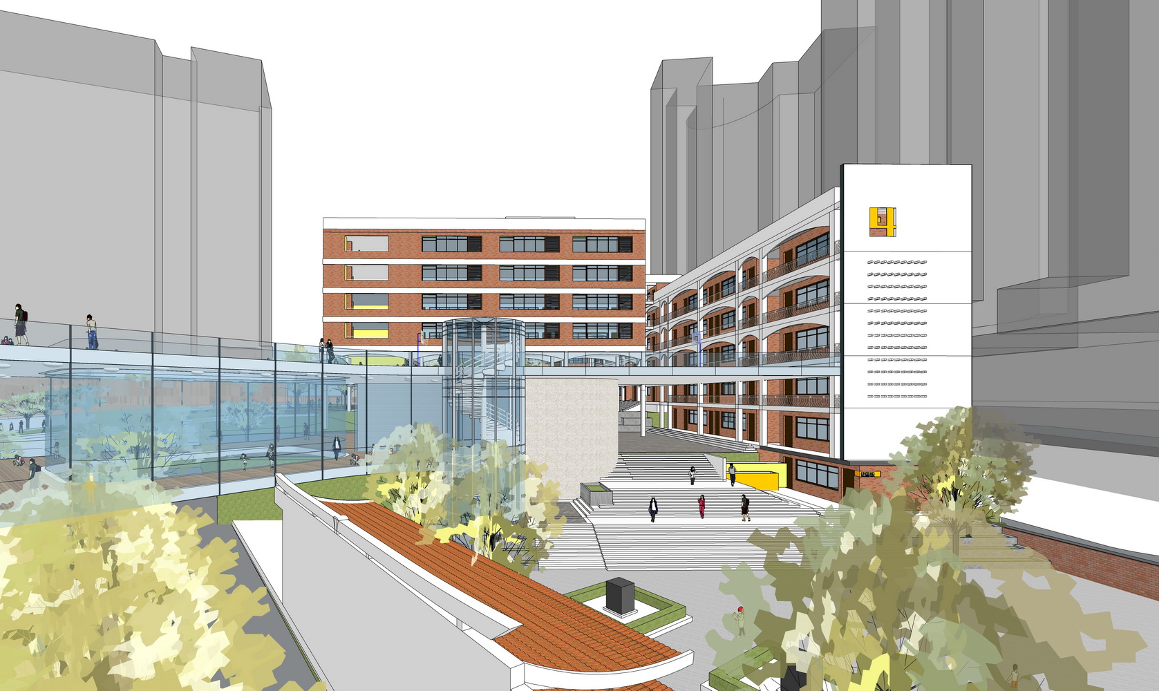 厦门市实验小学SU模型-0