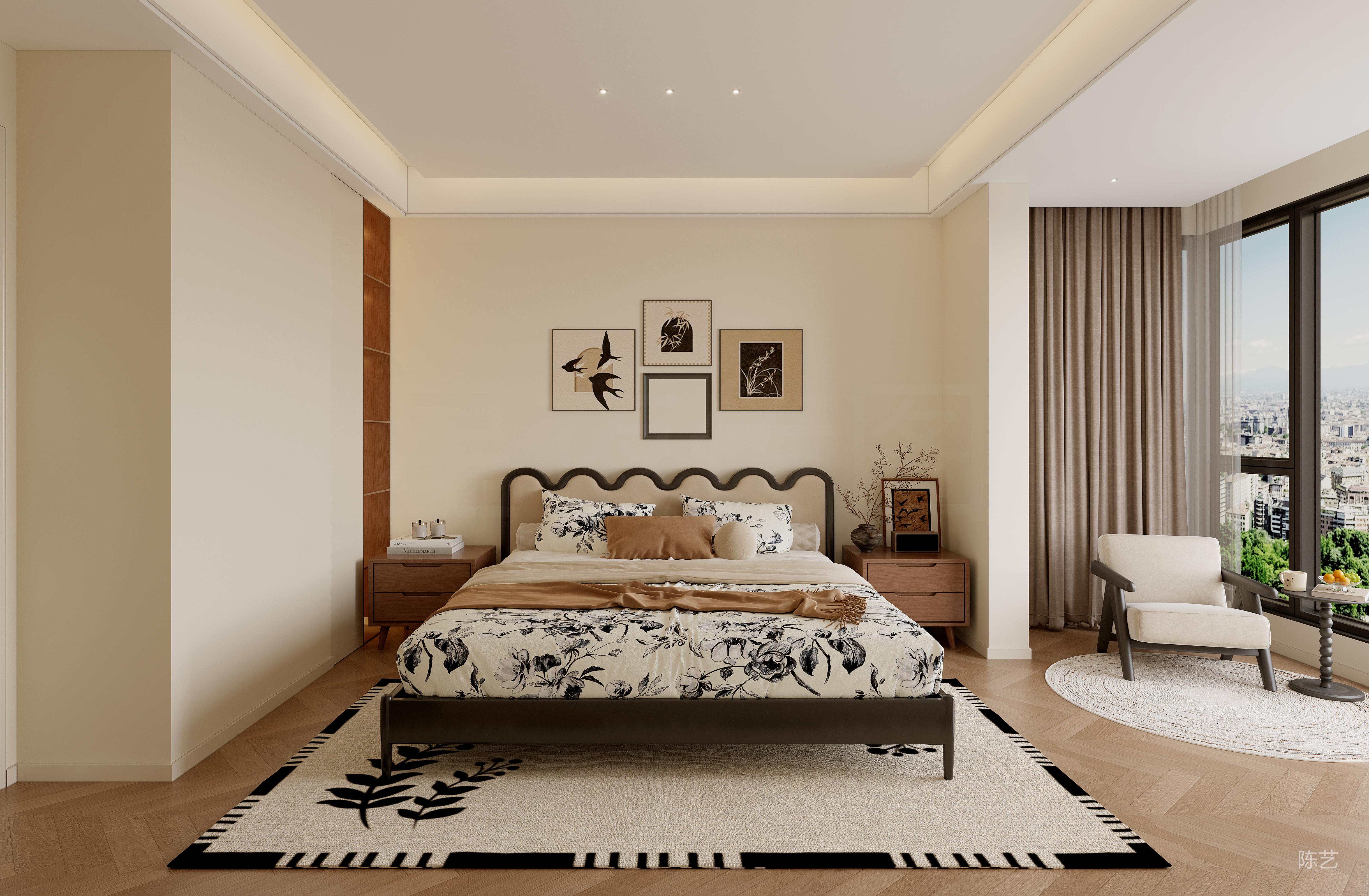 奶油风装修｜高级感与温馨感双拿捏-2