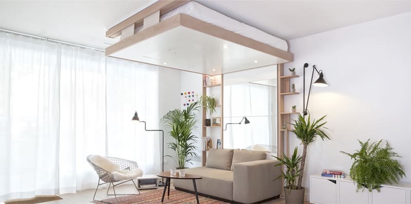 BedUp  节省卧室空间的床丨Décadrages工作室-14