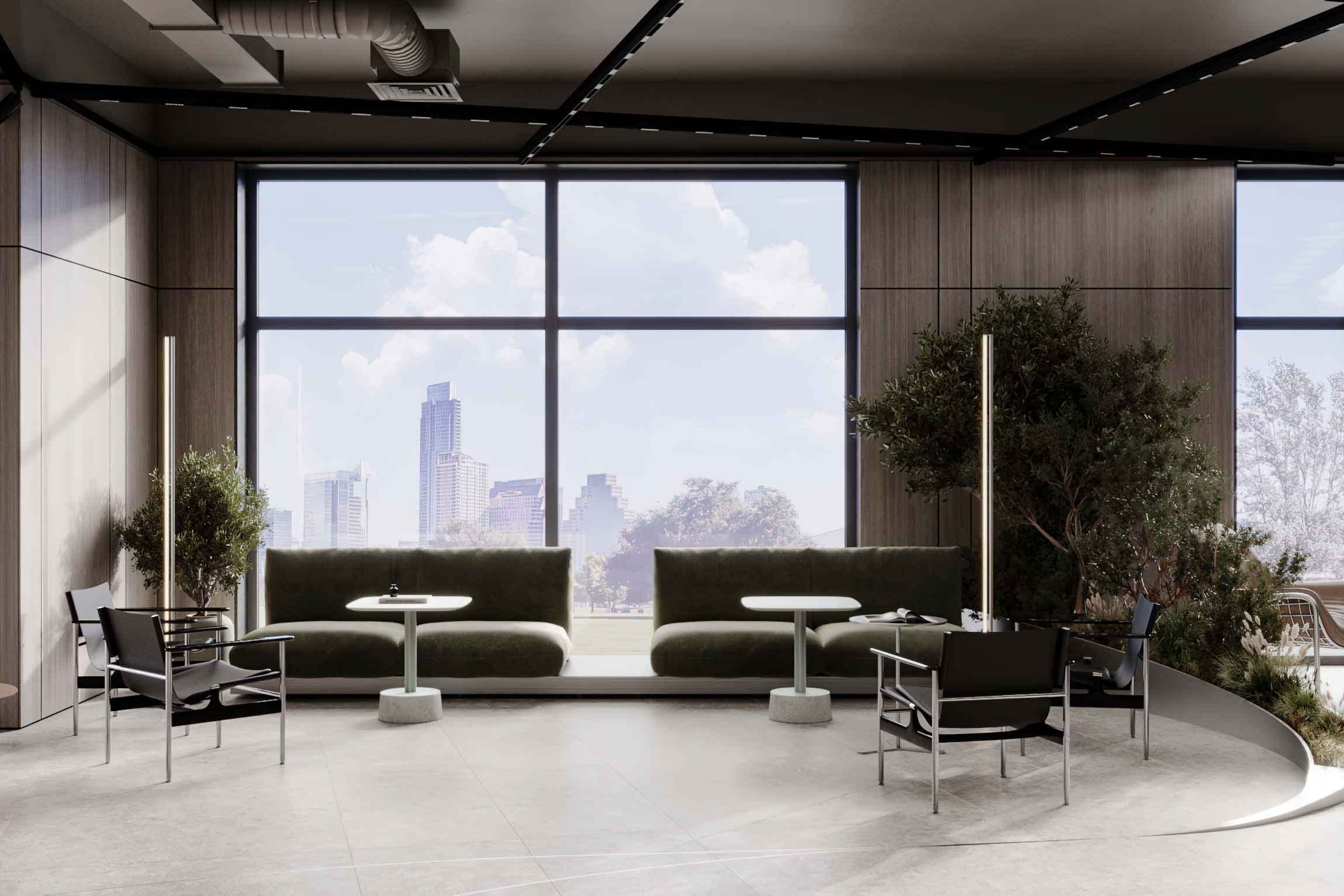 汽车展厅3D室内可视化项目-7