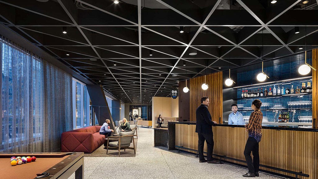 Gensler 打造的高端金融公司总部-6