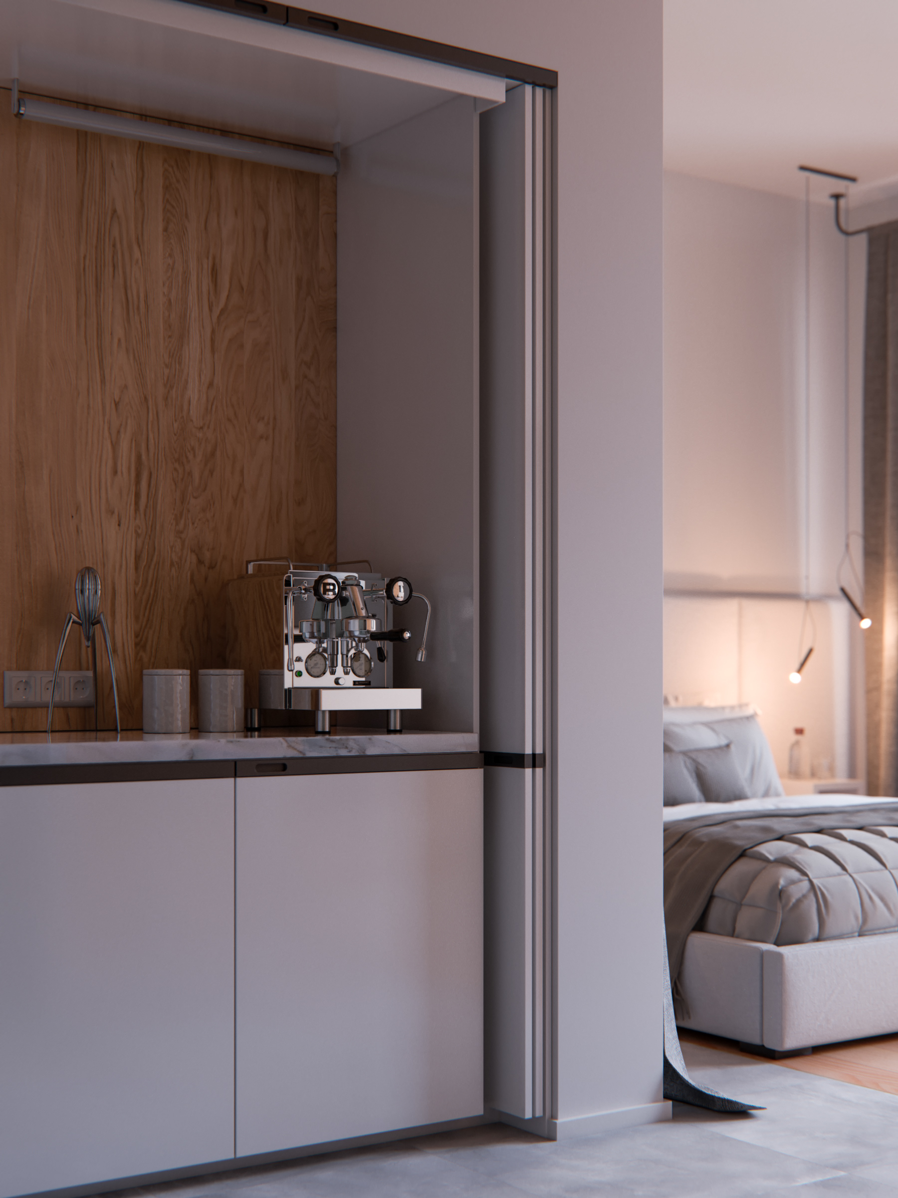 人工智能酒店客房（第二部分）丨乌克兰基辅丨Archinarium-38