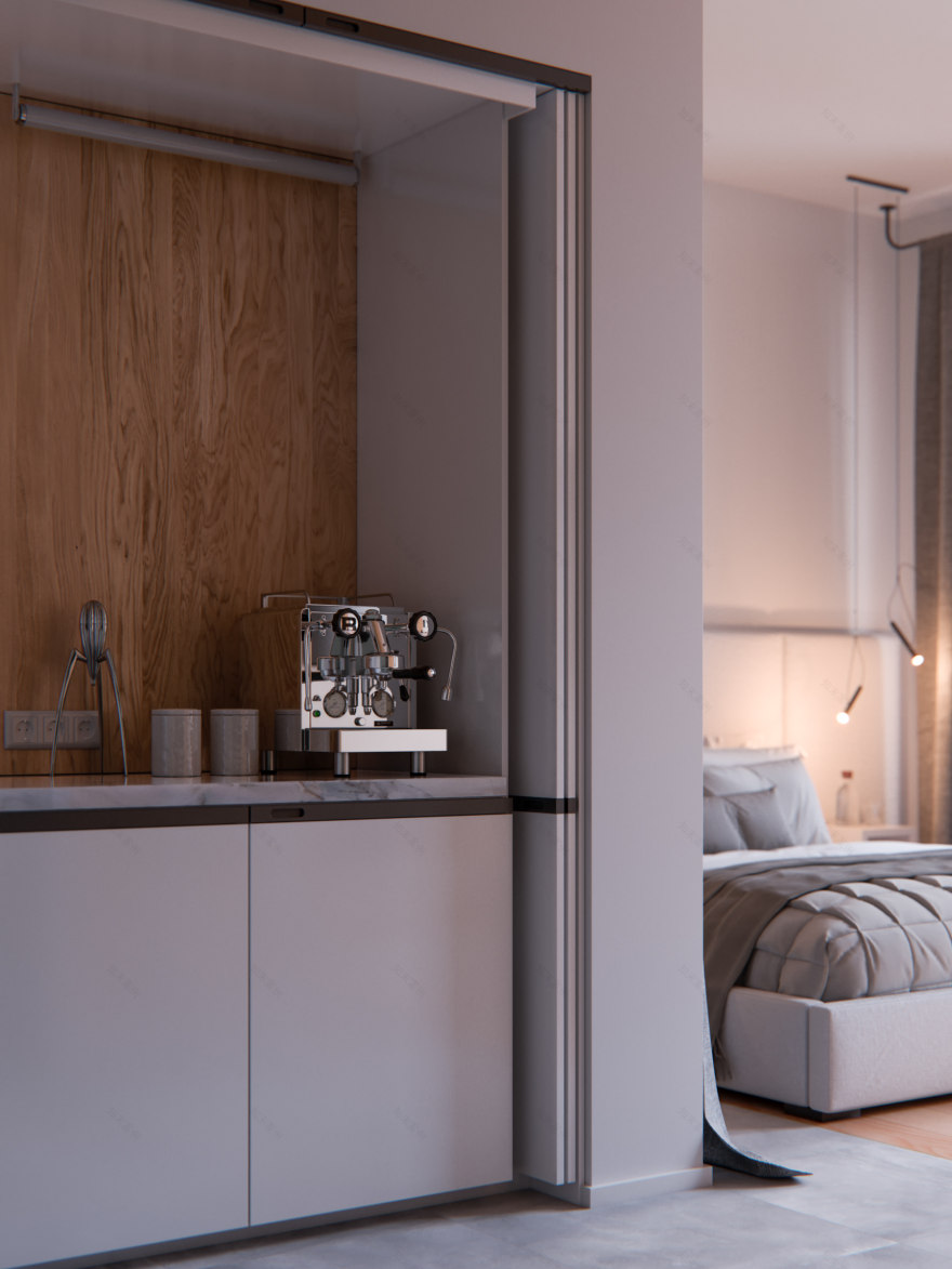 人工智能酒店客房(第二部分)丨乌克兰基辅丨Archinarium-38