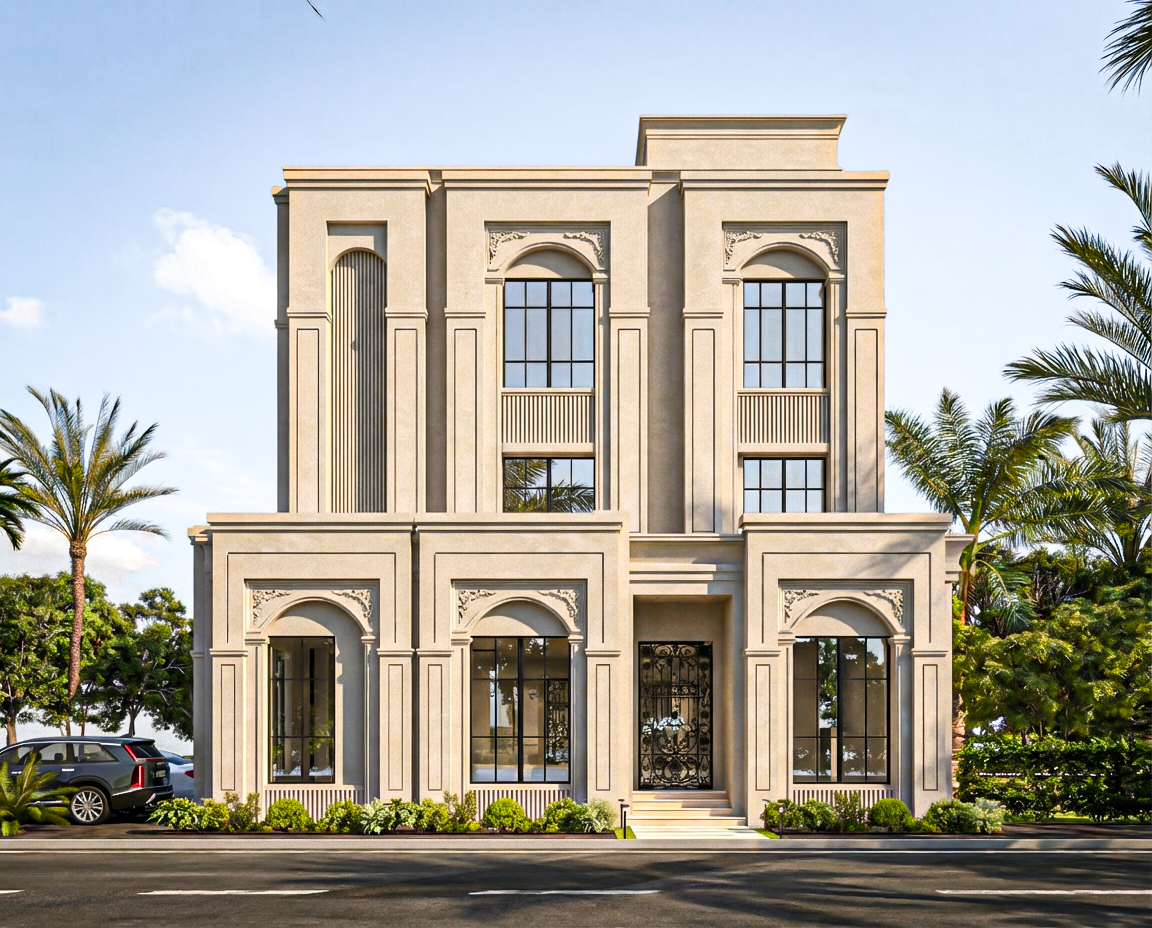 CLASSIC VILLA IN KUWAIT（科威特经典别墅）丨Ahmed Mamdouh-11
