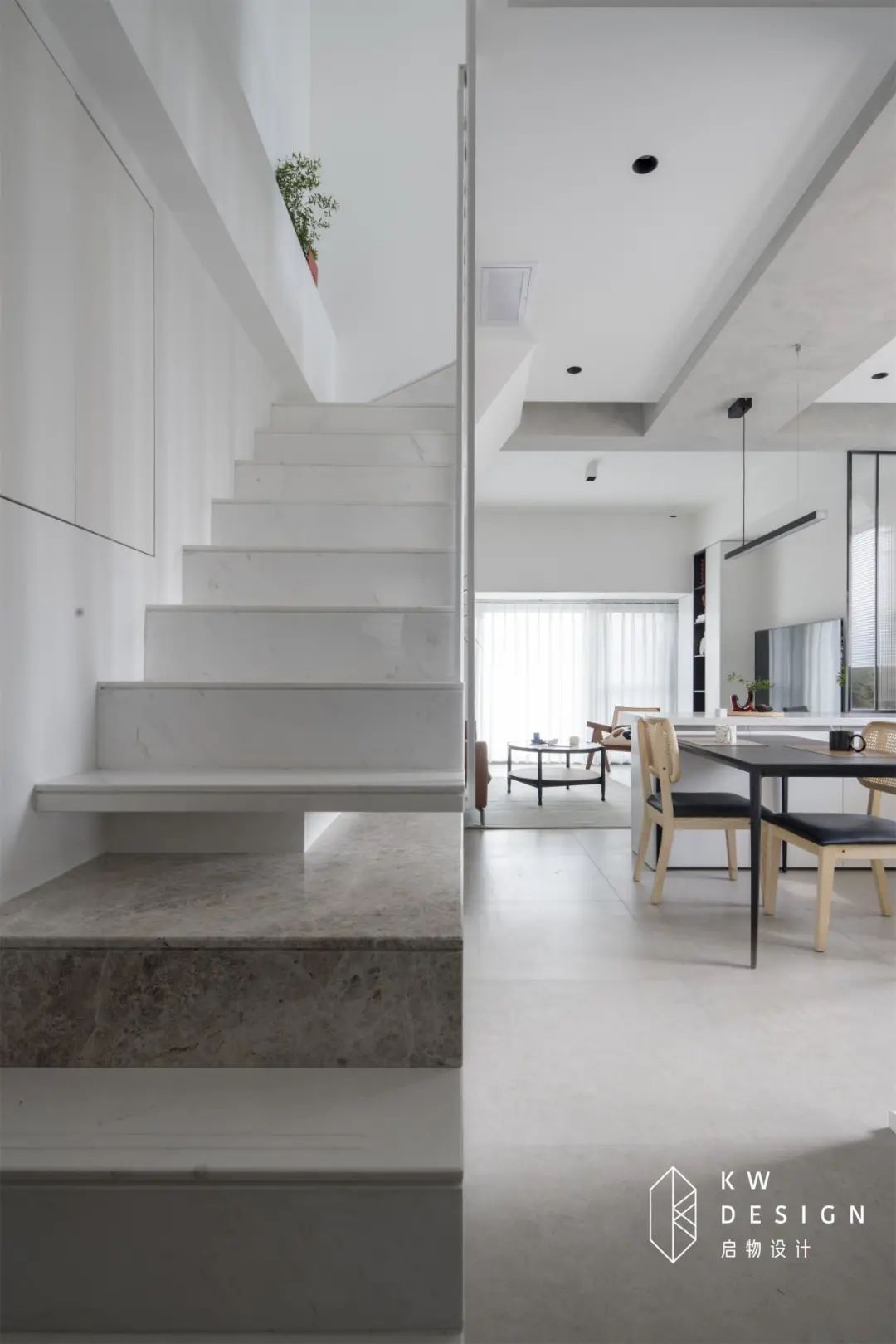 极简复式私宅，人文情感与自然融合-136