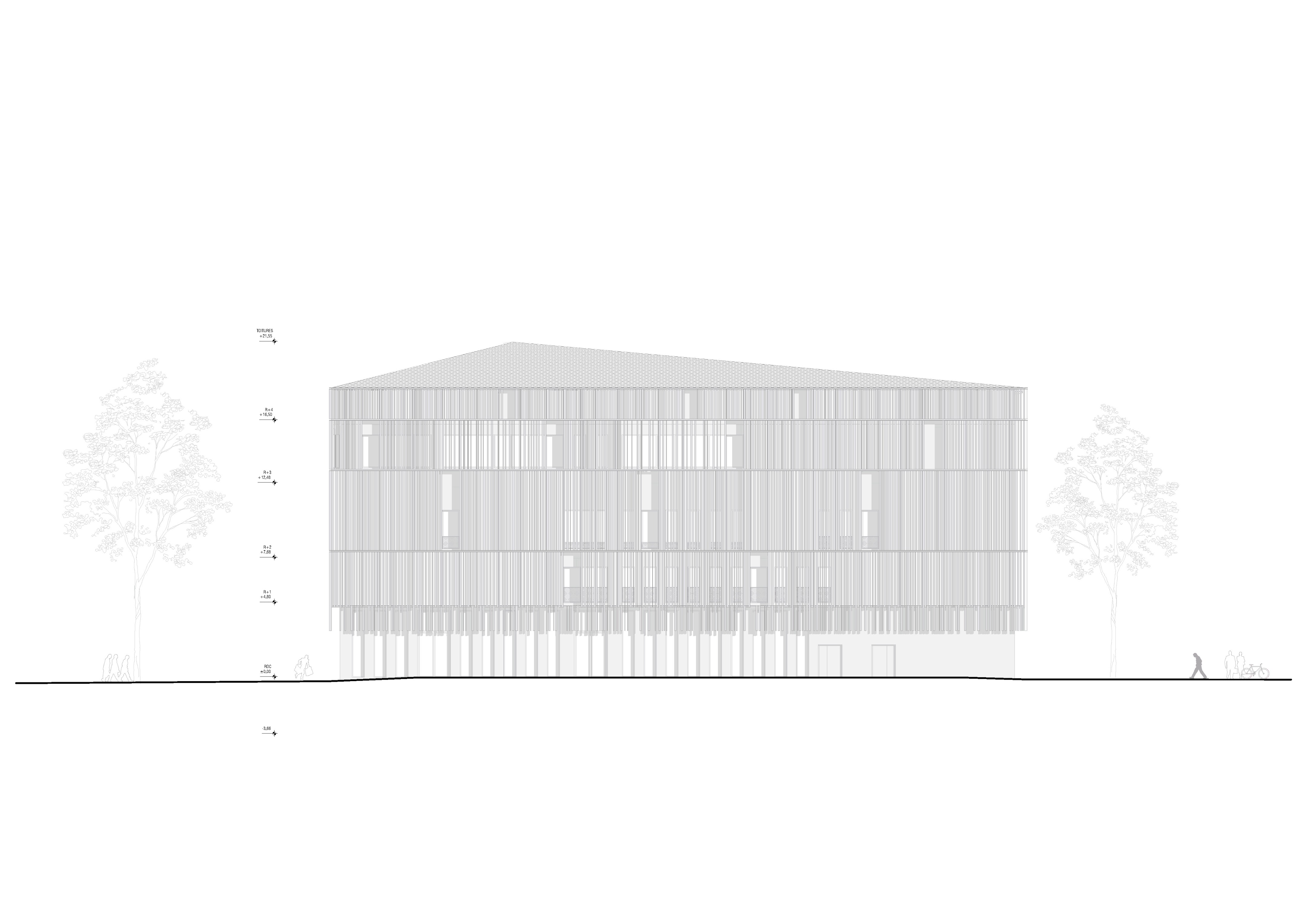 巴黎大学校园中心丨法国巴黎丨K ARCHITECTURES SIGWALT HERMAN-39