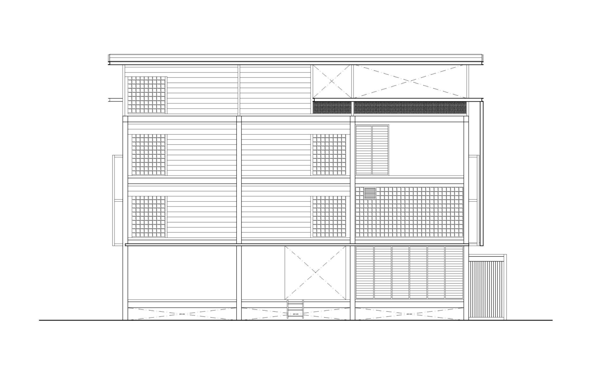 泰国铁匠住宅 | 钢结构的艺术表达-60