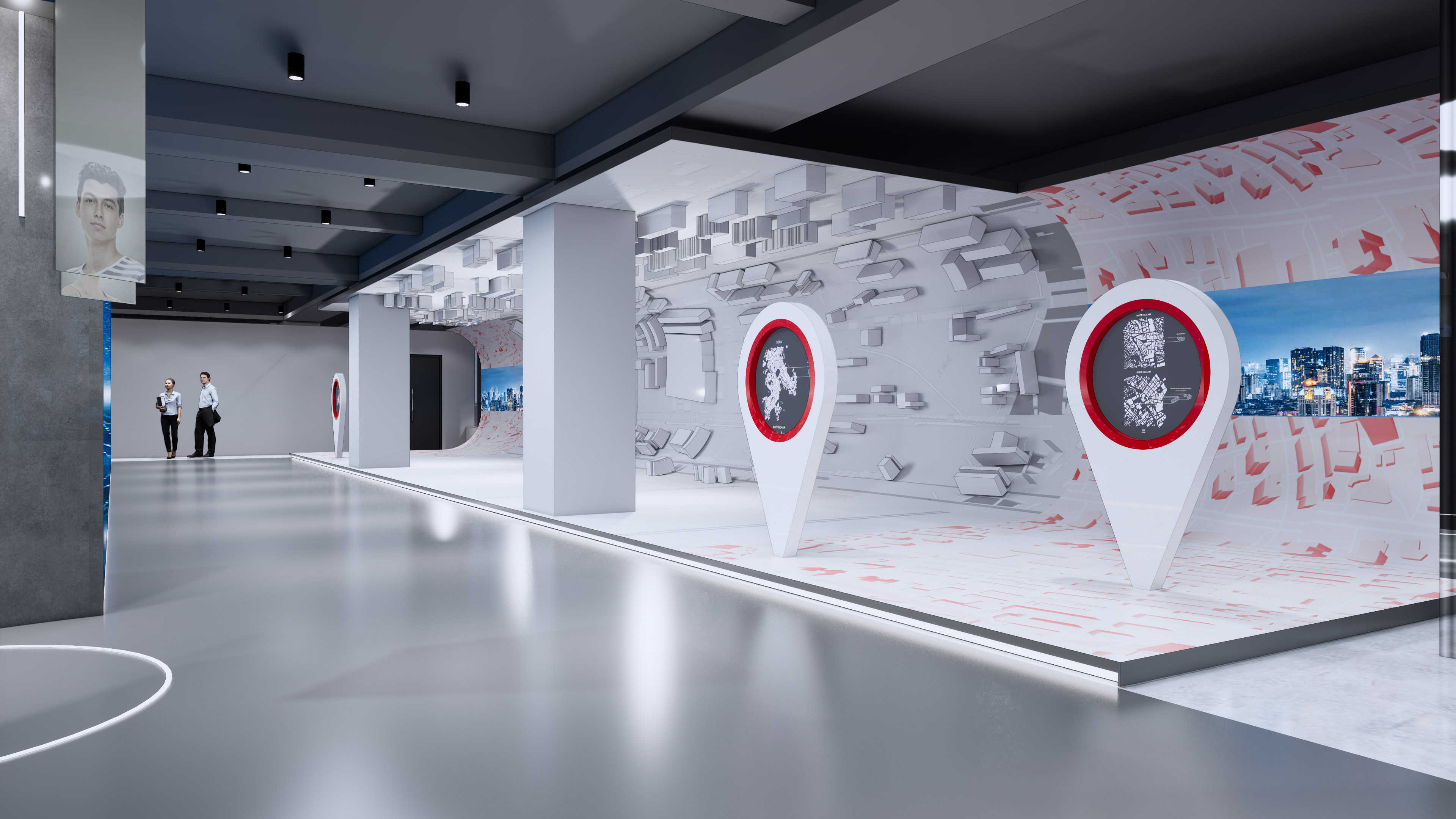 城市规划展厅设计-1