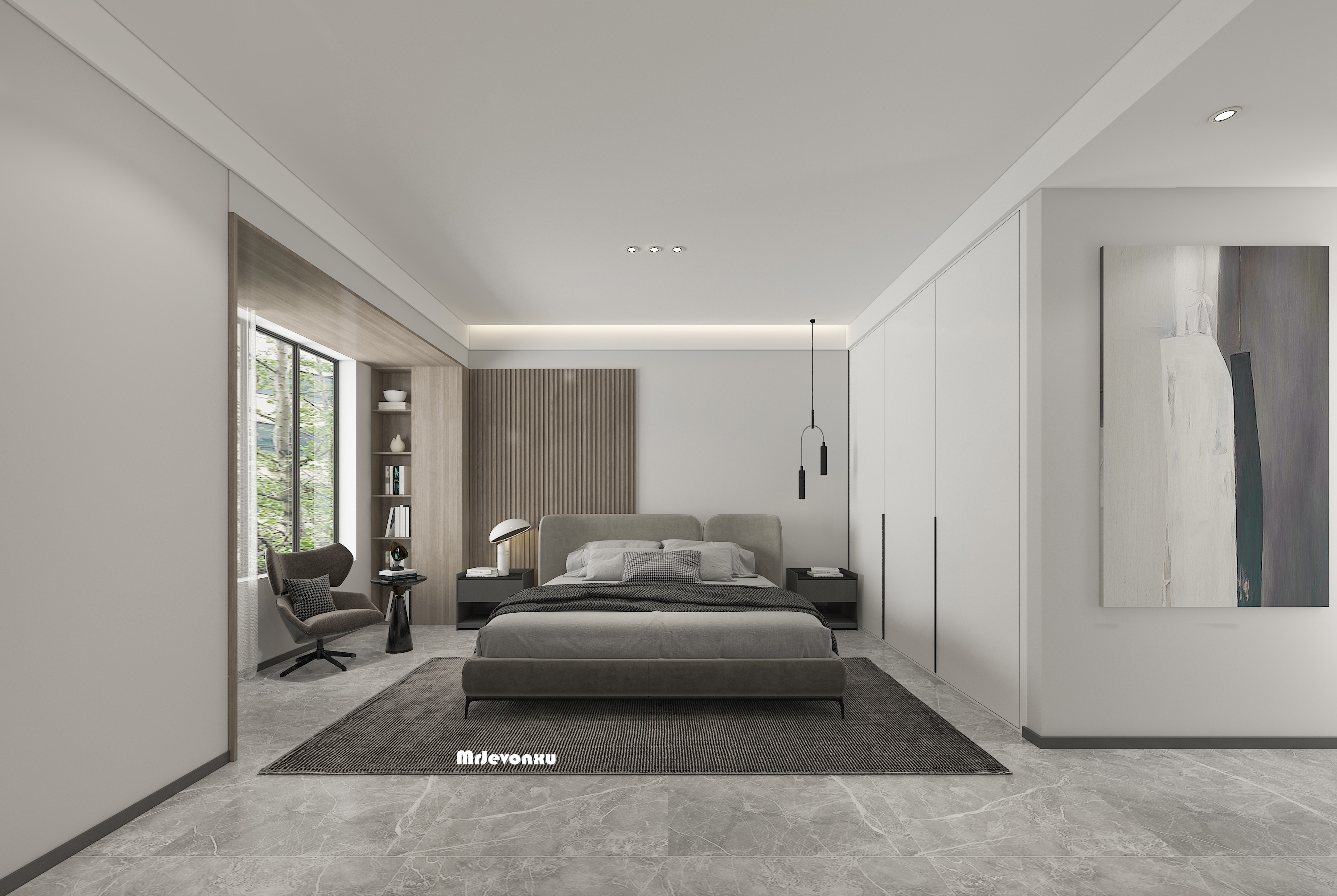 长沙现代极简家居设计丨中国长沙丨徐先生-8