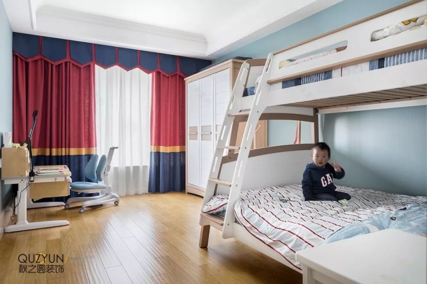 金地天际 | 蒂芙尼蓝调的现代美宅-25