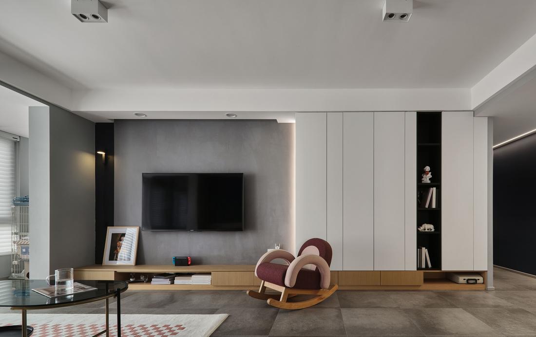 三口之家舒适实用的家居设计-3