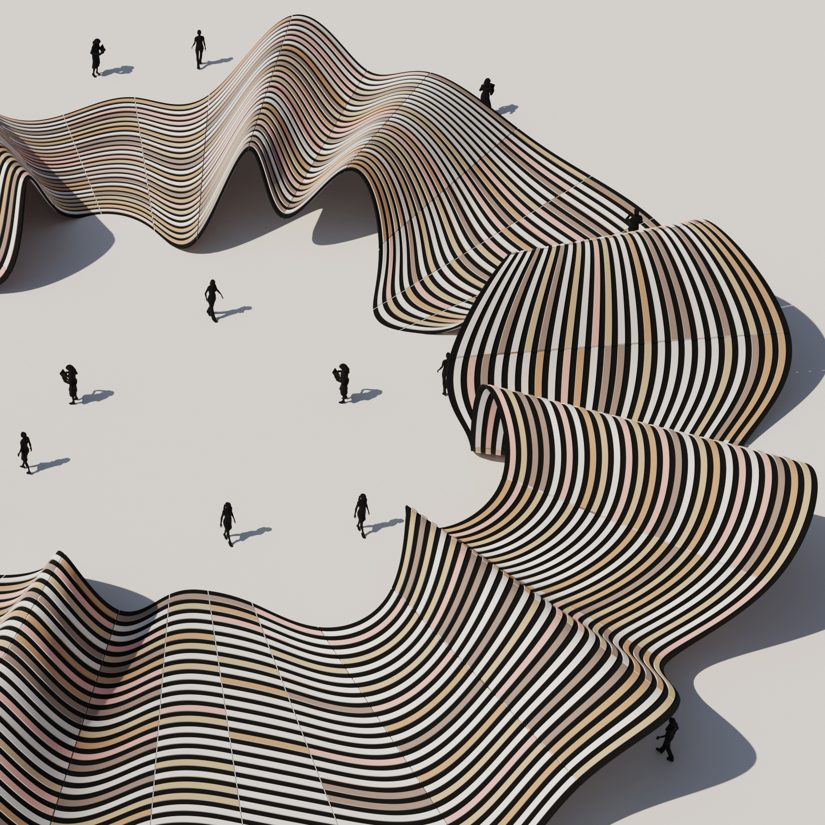 Ribbon Surface Landscape Rhino Grasshopper Tutorial-18