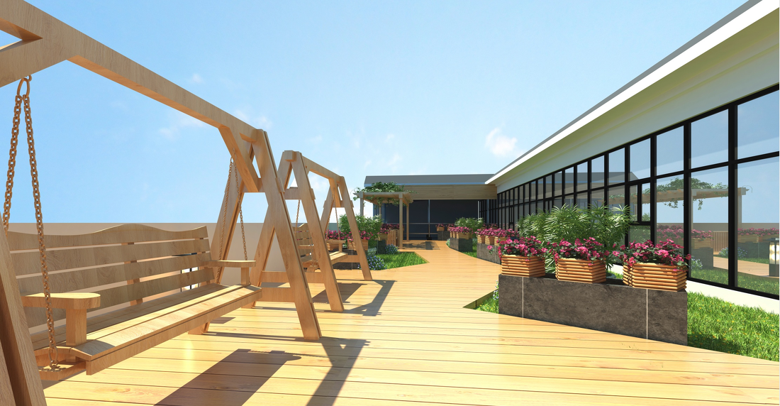 珠海斗门消防员之家——多功能休闲空间设计-0