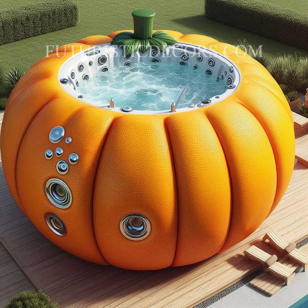 水果形状热水浴缸设计丨FuturisticDecors-34