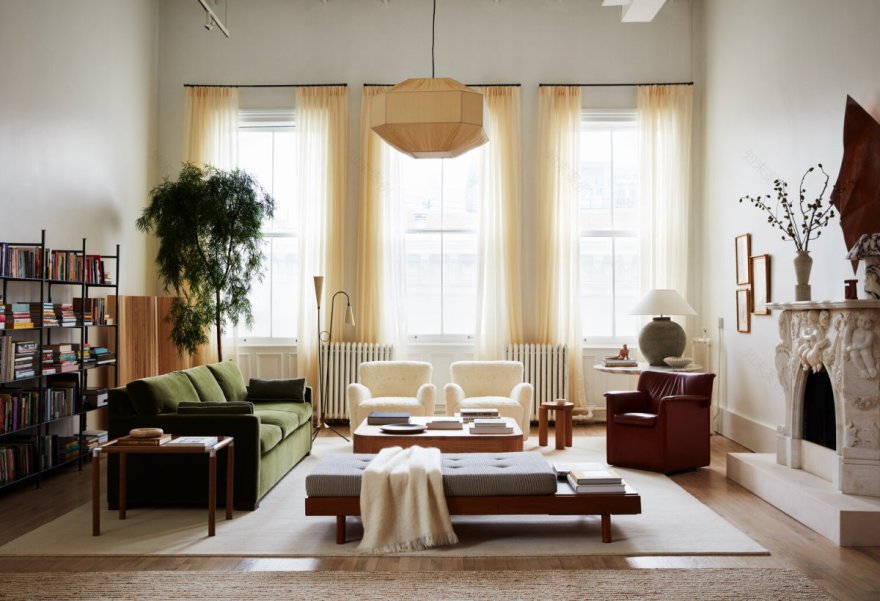 纽约 SoHo 区战前建筑阁楼设计丨美国纽约丨Nicholas Obeid 设计工作室-2