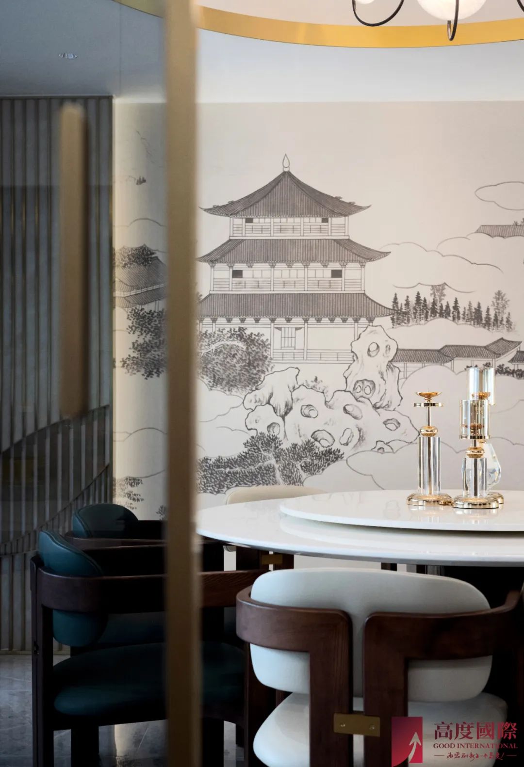 诗意栖居 · 新中式风格的雅致生活丨高度国际装饰设计集团武汉公司-36