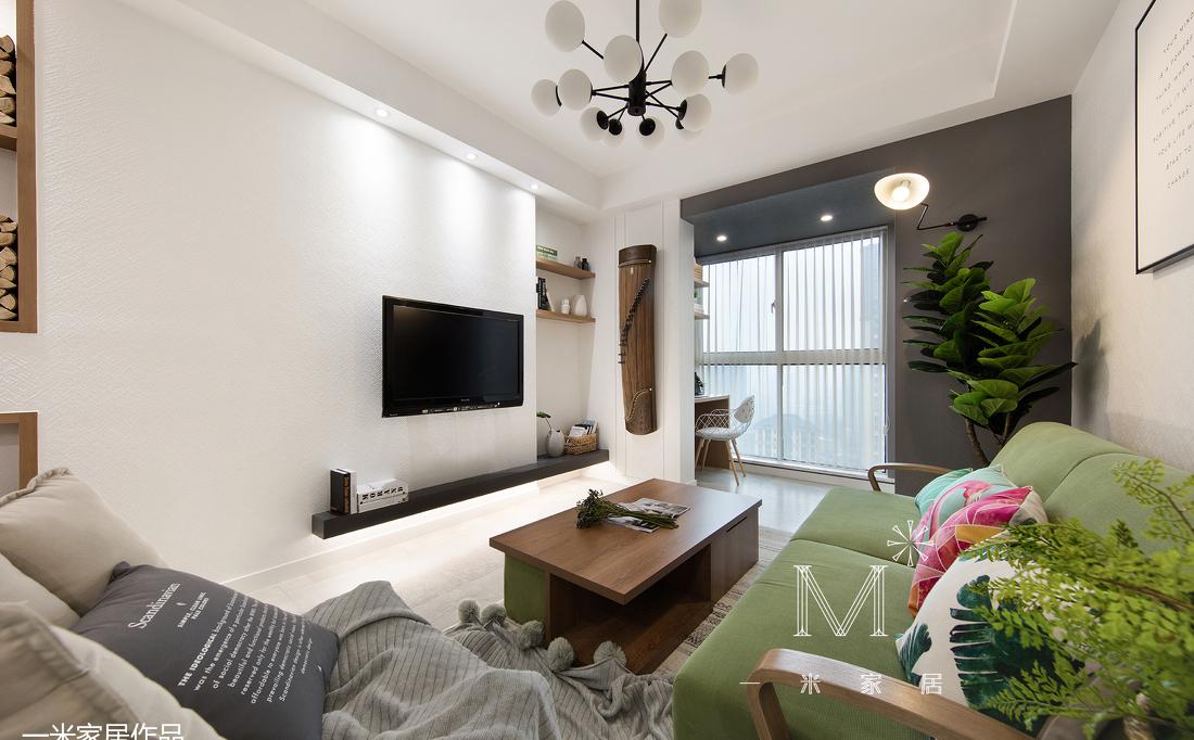 平层丨【一米家居】 ◣佳 音◥ 80m² 色彩-7