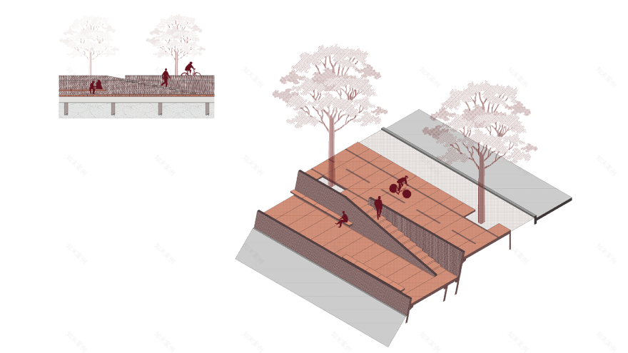 富查河长廊设计丨Castro Arquitectos-23