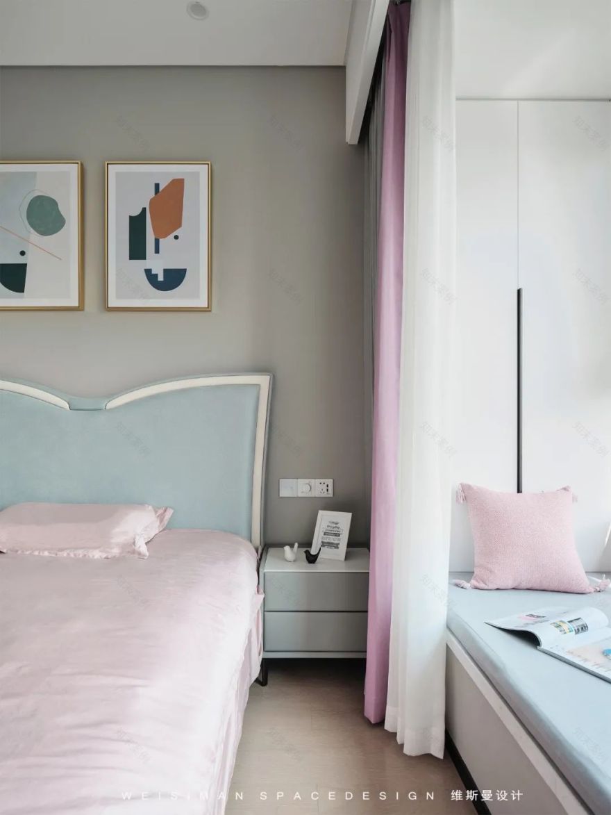 如梦之境 · 探索现代简约大平层之美丨中国苏州丨维斯曼全案设计-43