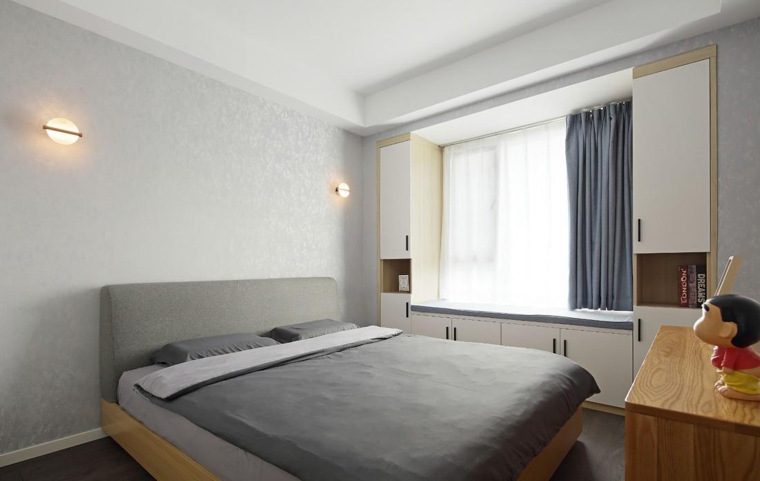 90 平学区房温馨设计,一家三口幸福生活空间-15